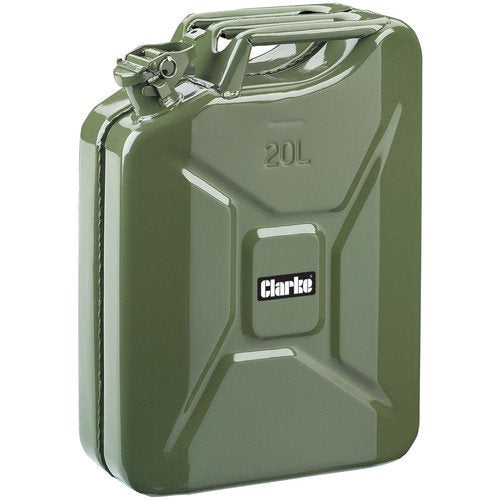 Clarke 20 Litre Steel Jerry Can (Green)