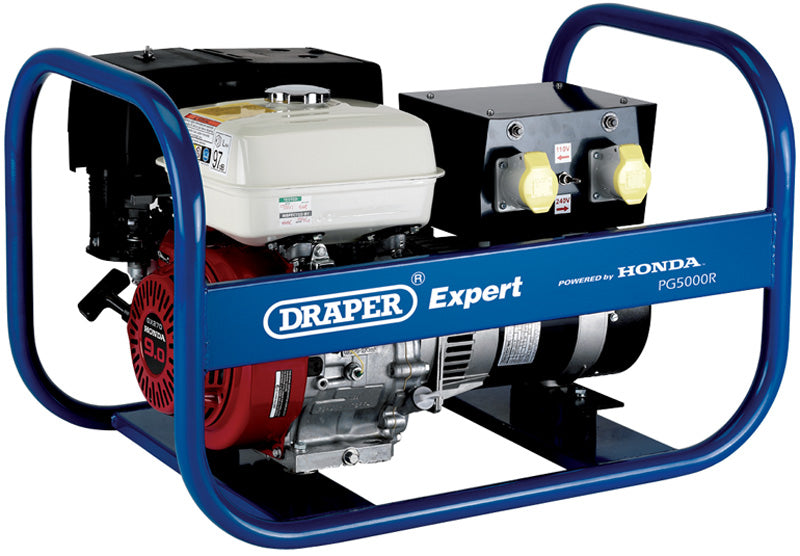 Draper 43728 Expert 5.0kVA/4.0kW Petrol Generator