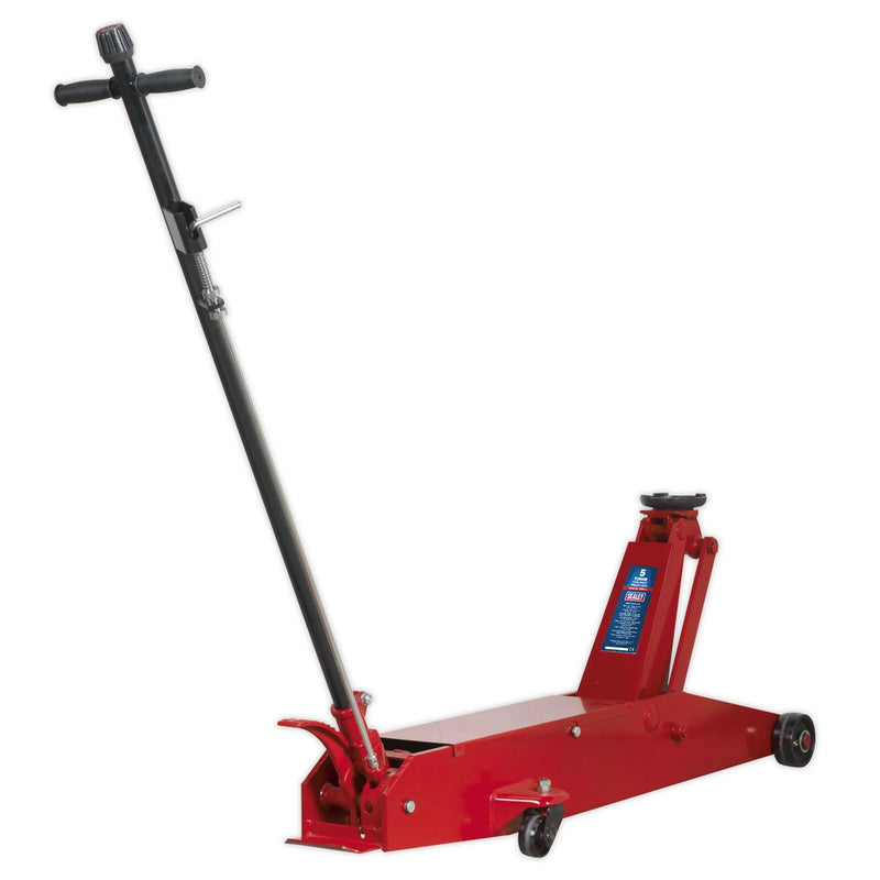 Sealey Premier Long Reach Trolley Jack 5 Tonne 5001