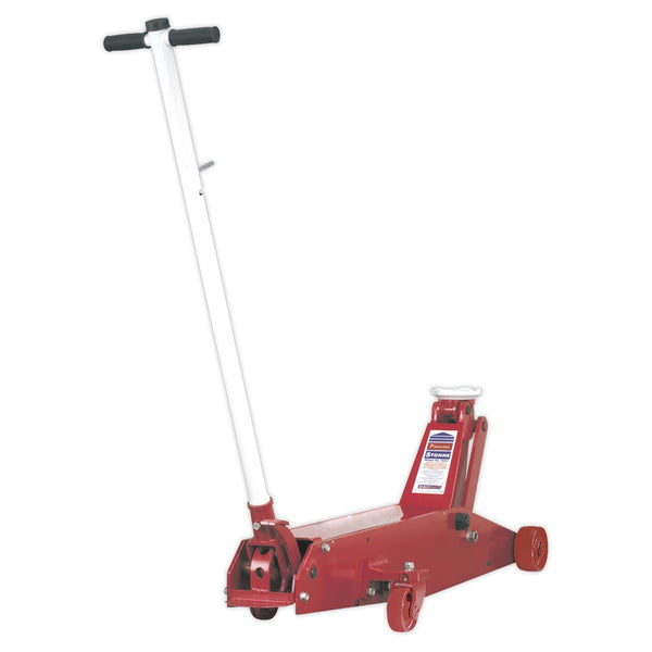 Sealey Premier Long Reach Trolley Jack 5 Tonne 5001