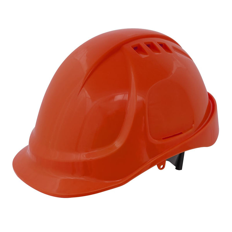 Sealey Safety Helmet - Vented (Orange) 502O