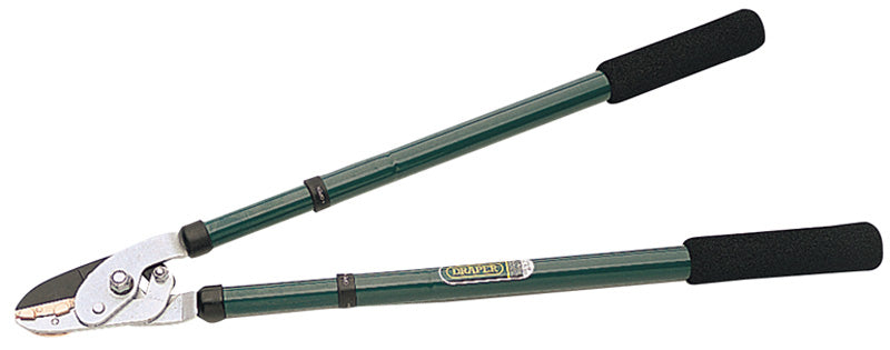 Telescopic Heavy Duty Lever Action Anvil Loppers with Steel Handless