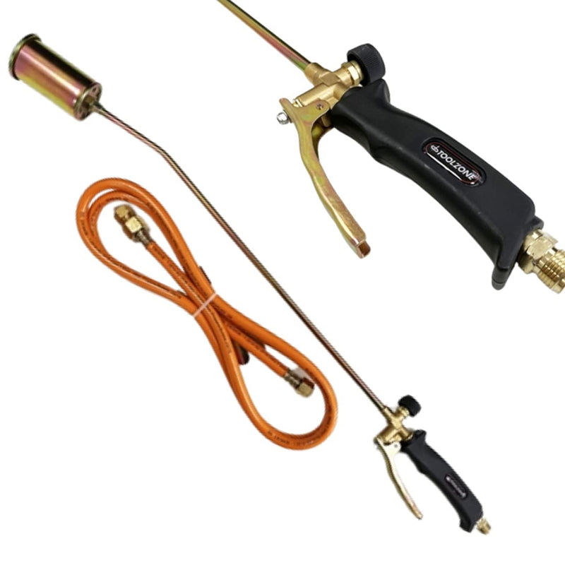 Long Arm Propane Gas Torch Burner 2m Hose Roofers Roof kit weed torch