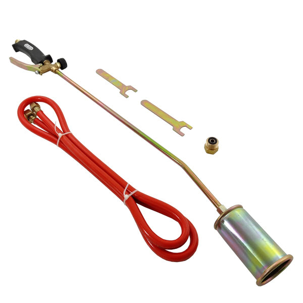 Felt Roofing Burner Long Arm Gas Roofers Torch 2m Hose Propane Flame Weed Burner