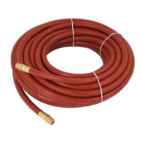 1/4" X 50FT RED RUBBER AIR HOSE LINE