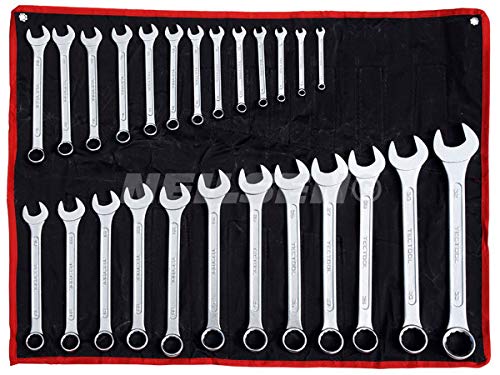 Spanner Set Drop Forged - 25PCS Set In Wallet - 25 Piece