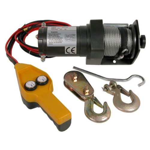 Boat - Trailer Winch 12v 900kg (2000lb) (Reversible)