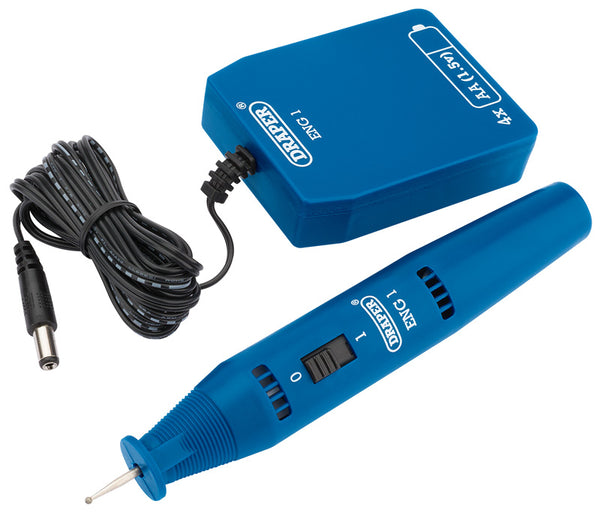 Draper Battery Powered Diamond Tipped Engraver 52345