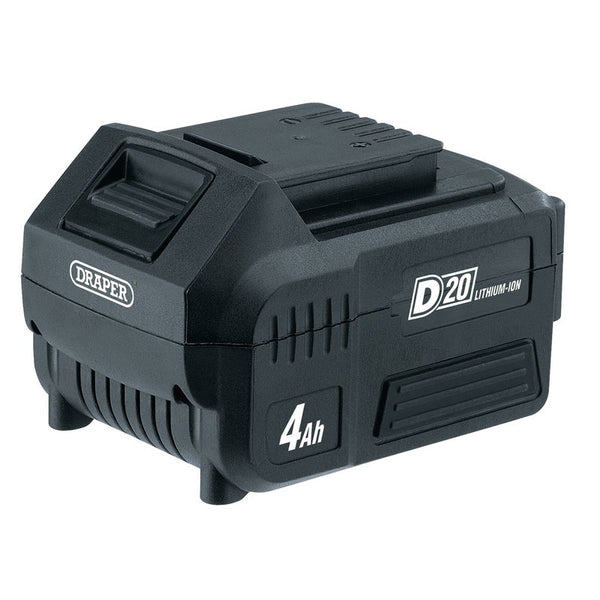 Draper D20 20V Li-ion Battery, 4.0Ah 55898