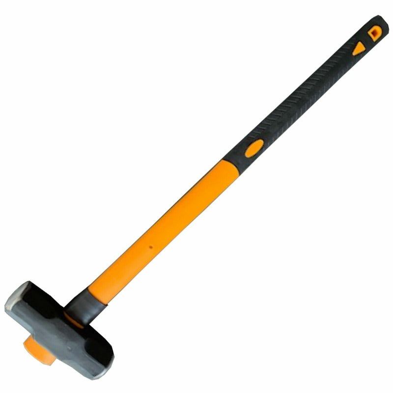 Sledge Hammer 10lb Fibre Glass 36" Club Lump Rubber Grip HM091 New