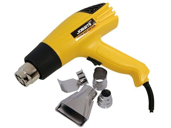 HEAT GUN WALLPAPER STRIPPER 2000W HEAVY DUTY HOT AIR 2 SETTINGS & 4 TOOLS CT3098