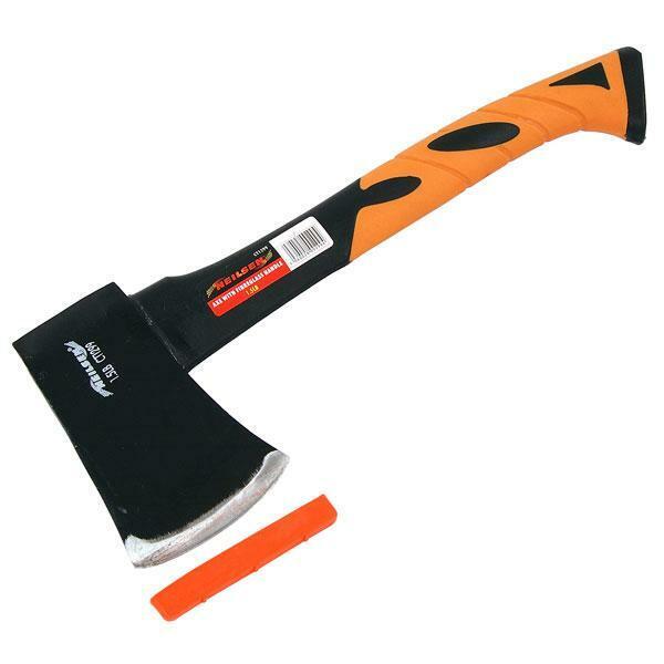 1.5lb AXE Hatchet Fibreglass Handle Chopper Split Wood Kindling Heavy Duty 1299