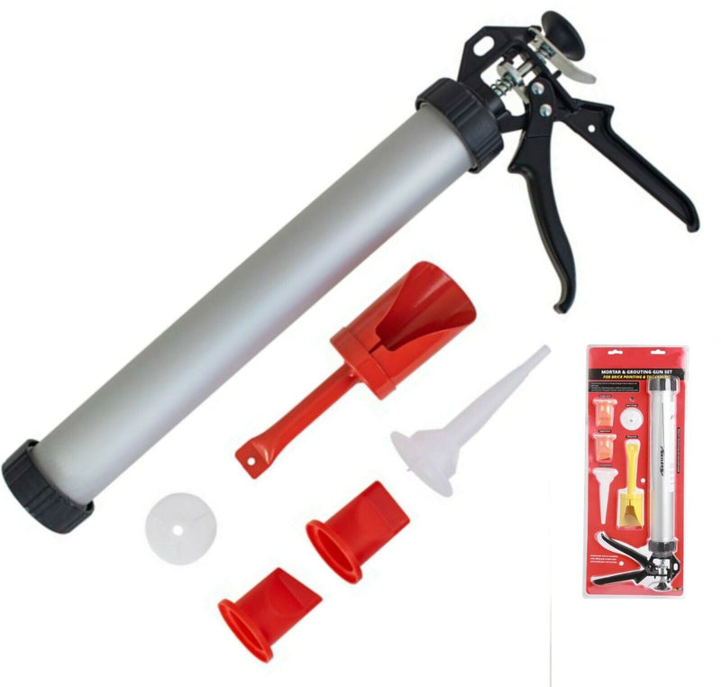 Mortar Gun Pointing Grouting Sausage  Paving Cement Caulking Heavy Duty CT5328