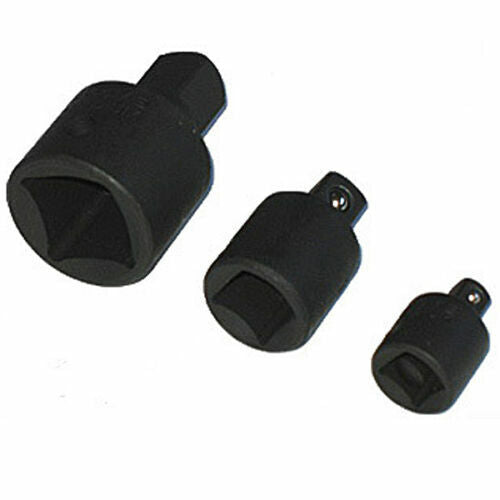 3PC 3/4" 3/8" 1/2"  DRIVE IMPACT SOCKET REDUCER EXTENSION BAR SET I5600