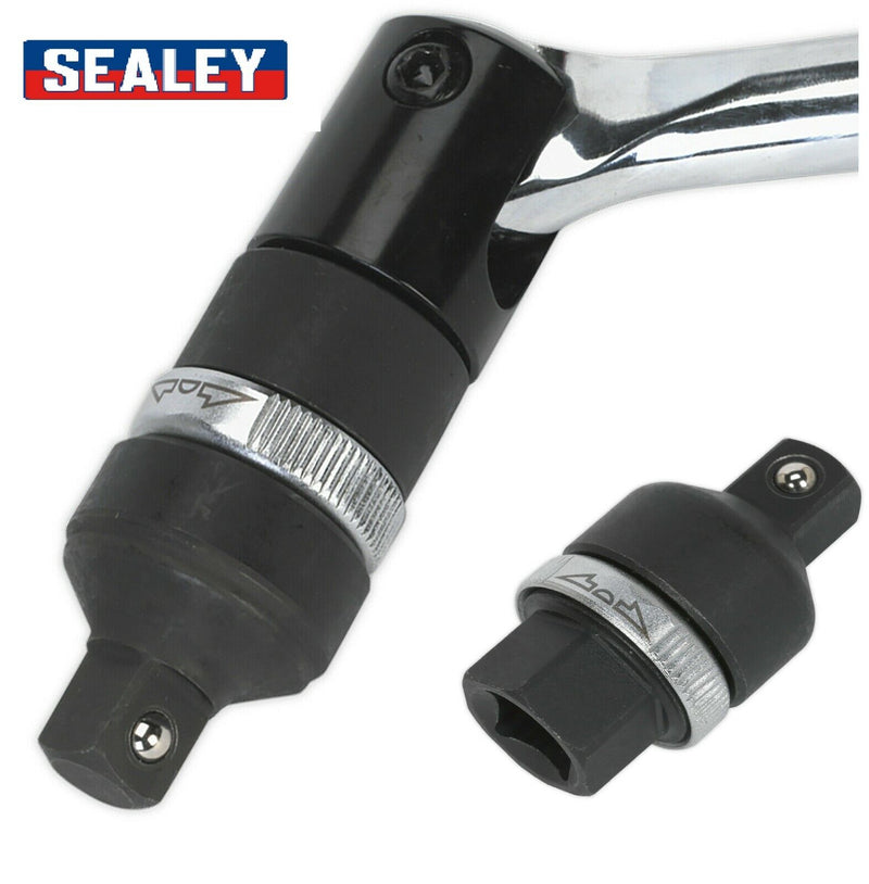 Sealey 1/2" Breaker Bar Head Socket Ratchet Adaptor 512Nm Torque 24 Tooth AK737