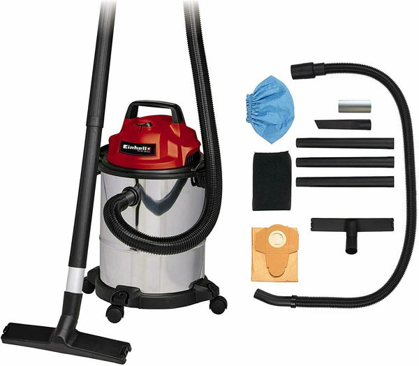 Einhell TC-VC 1815 S 15L 1250W Wet & Dry Vacuum Cleaner Valet Home Carpet Clean