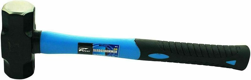 Club Lump Hammer 3lb Fibreglass Long Handle Sledge Heavy Duty HM112