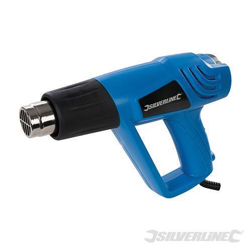 SILVERLINE HEAT GUN 2000W VARIABLE SPEED HOT AIR WALLPAPER STRIPPER 125963