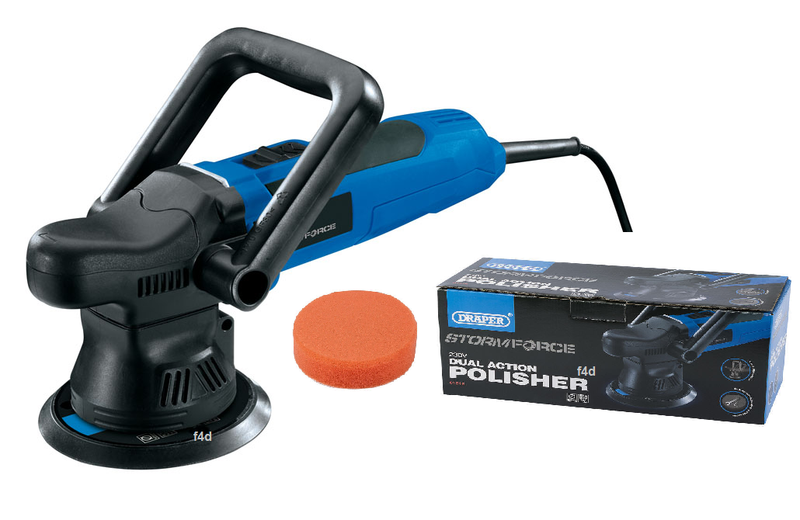 Draper Polishing Machine DA Polisher 650w 125mm 5" Dual Action Sander 01816