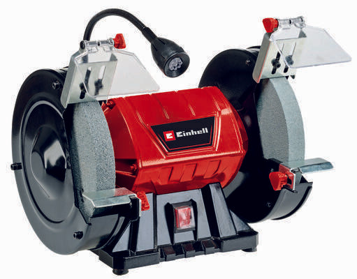 Einhell TC-BG 200 L 400W 200mm Twin Bench Grinder Sander Polisher Machine NEW