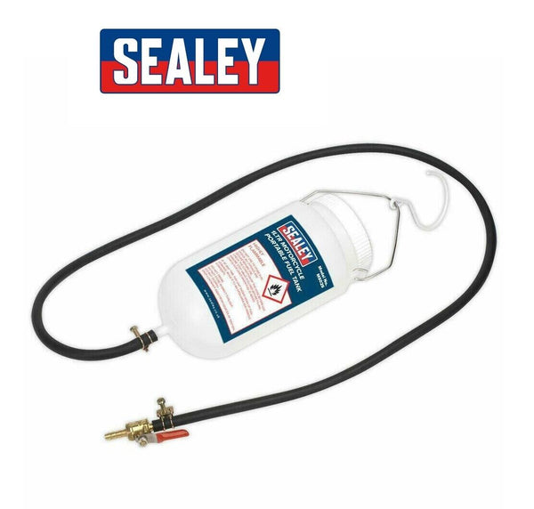 Sealey Petrol Tank Motorcycle Motorbike Portable Mobile Fuel 1L 1 Litre MS029