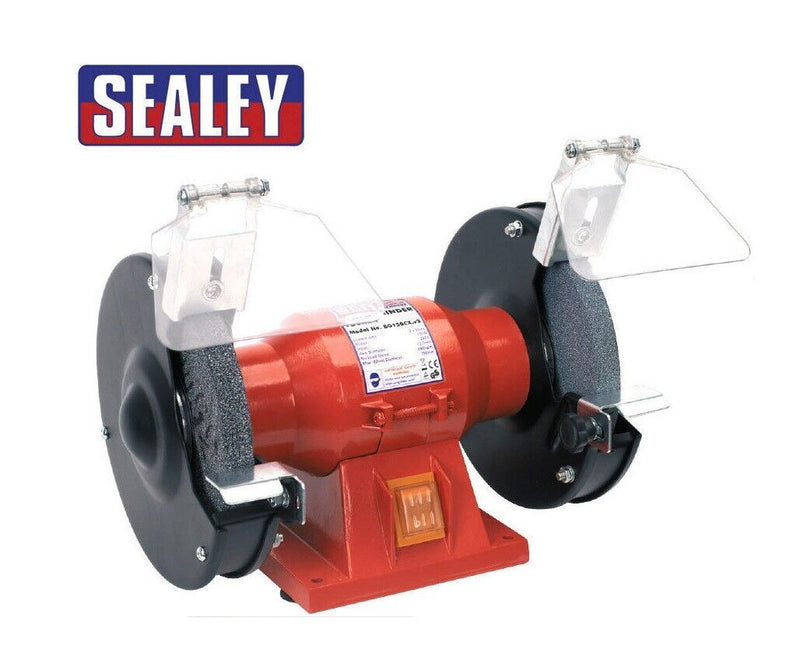 Sealey Bench Grinder Sander 150W 150mm 6" Twin Polisher Machine BG150CX