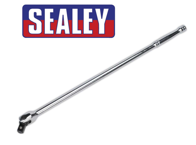 SEALEY BREAKER BAR 1/2" 450MM AK7301 18" DRIVE FLEXI HEAD KNUCKLE WRENCH RATCHET