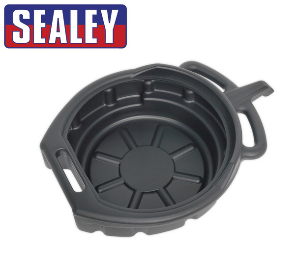 SEALEY OIL DRAIN TRAY PAN 7.6L COOLANT GEARBOX FUEL BUCKET CAR MOTORBIKE DRP02