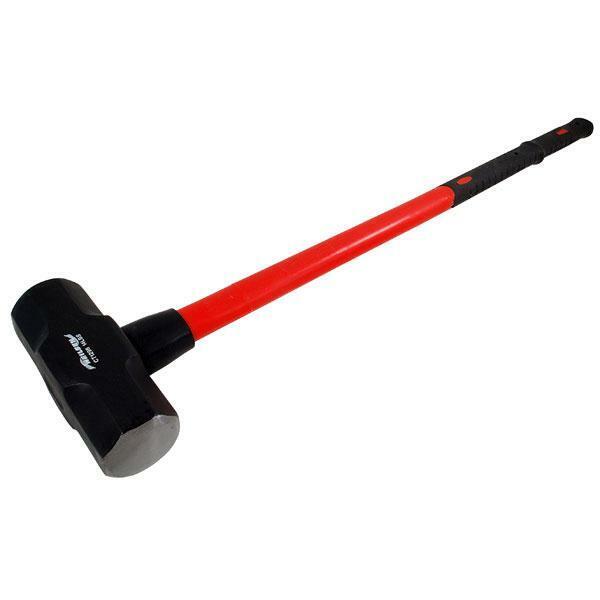 Sledge Hammer 14lb Fibre Glass Club Lump Heavy Duty 36" 6.35kg Rubber Grip 1296