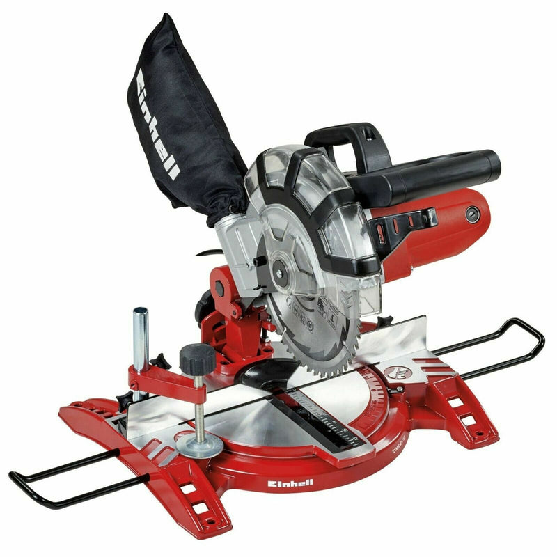 EINHELL TC-MS 2112 1600W 165MM COMPOUND WOOD MITRE CUTTING SAW TABLE 230V NEW