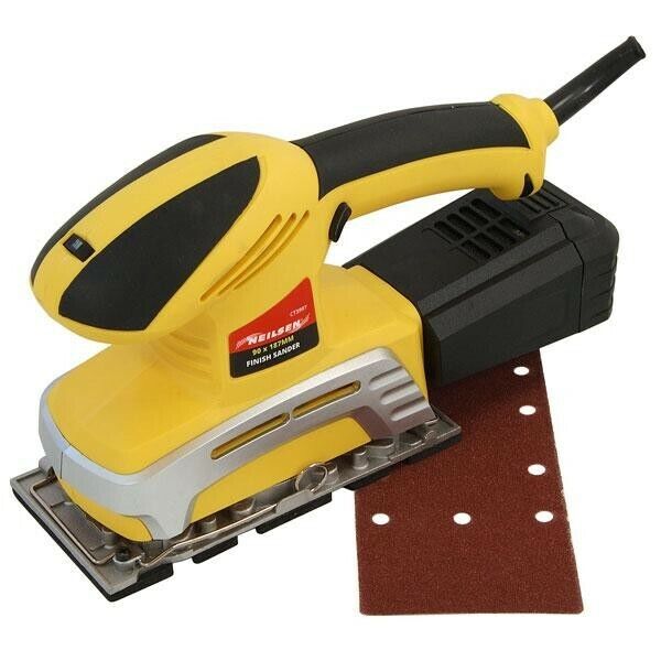 PALM SANDER 220W 90X187MM ELECTRIC DETAIL ORBITAL SANDING HEAVY DUTY CT3997