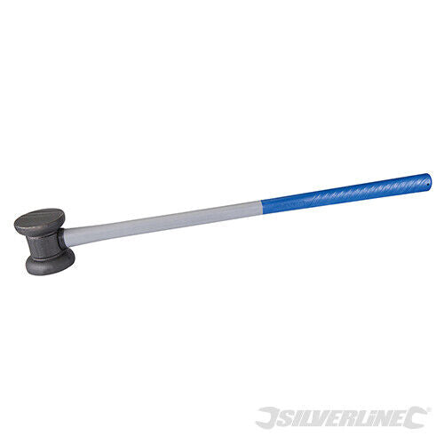 Silverline Fencing Maul 10lb Fibreglass Handle Hammer Rubber Mallet 250345