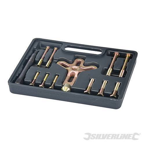 Silverline Harmonic Balancer Gear Pulley Puller Kit 13 Piece Set Kit 580487