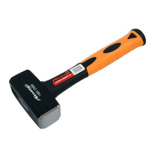 Lump Hammer 1kg 2.5lb Fibreglass Handle Sledge Club Stone Lump Hammer CT0281