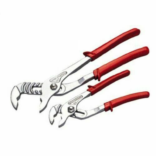 CLARKE WATERPUMP PLIER 2PC 8" 200MM & 12" 300MM PIPE WRENCH PLIERS CHT112