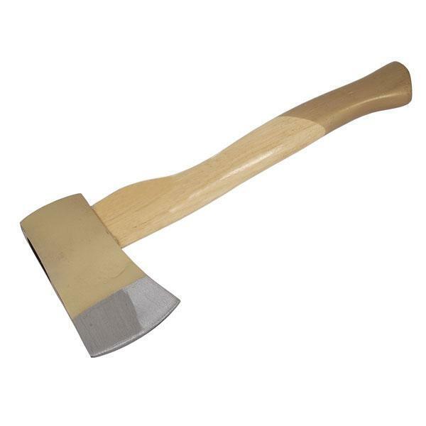 1.5lb AXE Hatchet Wooden Handle Chopper Split Wood Kindling Heavy Duty 0279