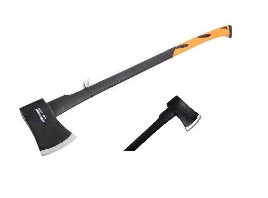 4lb 2000g Axe Fiberglass Handle 36" Wood Log Chopper Cutter CT1300