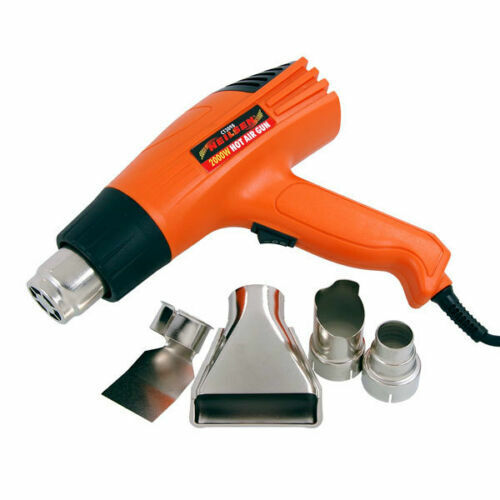 HEAT GUN 2000W HOT AIR WALLPAPER STRIPPER 2 SETTINGS & 4 TOOLS HEAVY DUTY CT3098