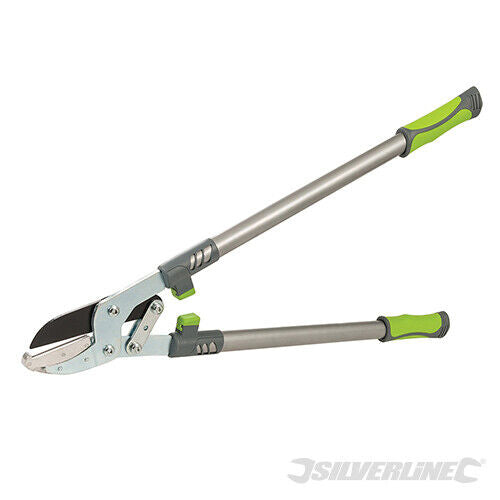 Silverline Anvil Lopper Heavy Duty Ratchet Tree Hedge Garden Pruning Tree 231774