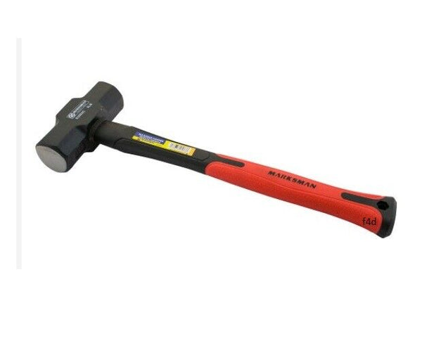 Club Hammer 3lb Fibreglass Long Handle Sledge Lump New Heavy Duty 53083c