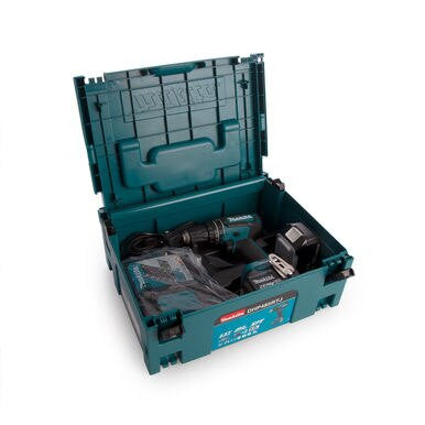 Makita Makita DHP485RTJ 18V LXT Brushless Combi Drill (2 x 5.0Ah Batteries) DHP485RTJ