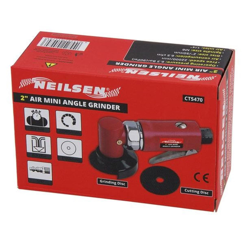 2" Air Mini Angle Grinder