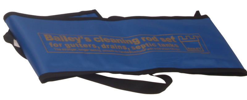 Bailey 5431 Universal Drain Rod Set in Carry Bag (3 Pieces)