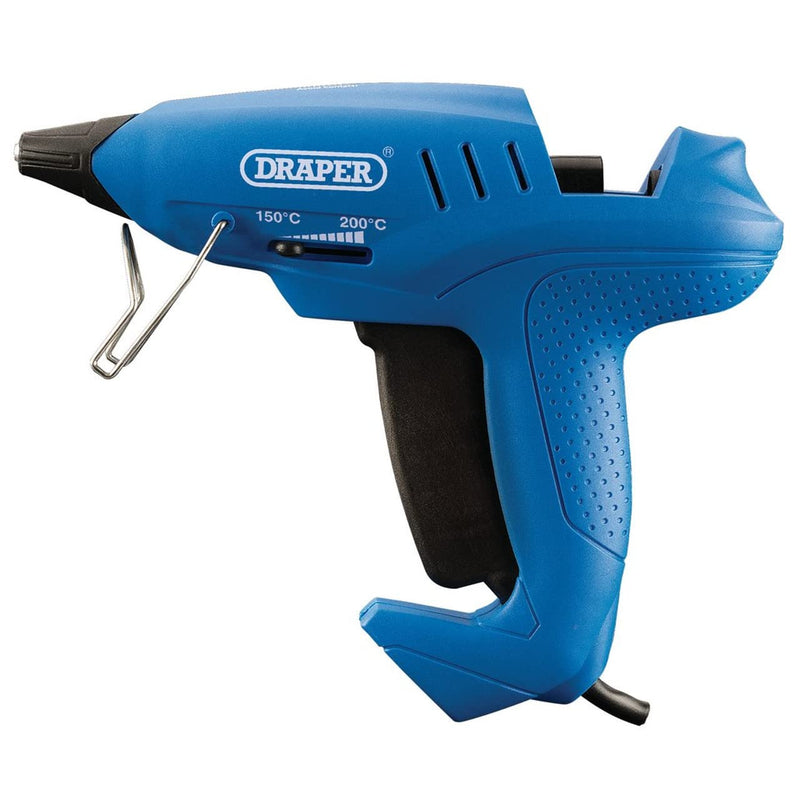 Draper 83661 Storm Force Variable Heat Gun with Six Glue Sticks (400W) 400 W 230 V , Blue