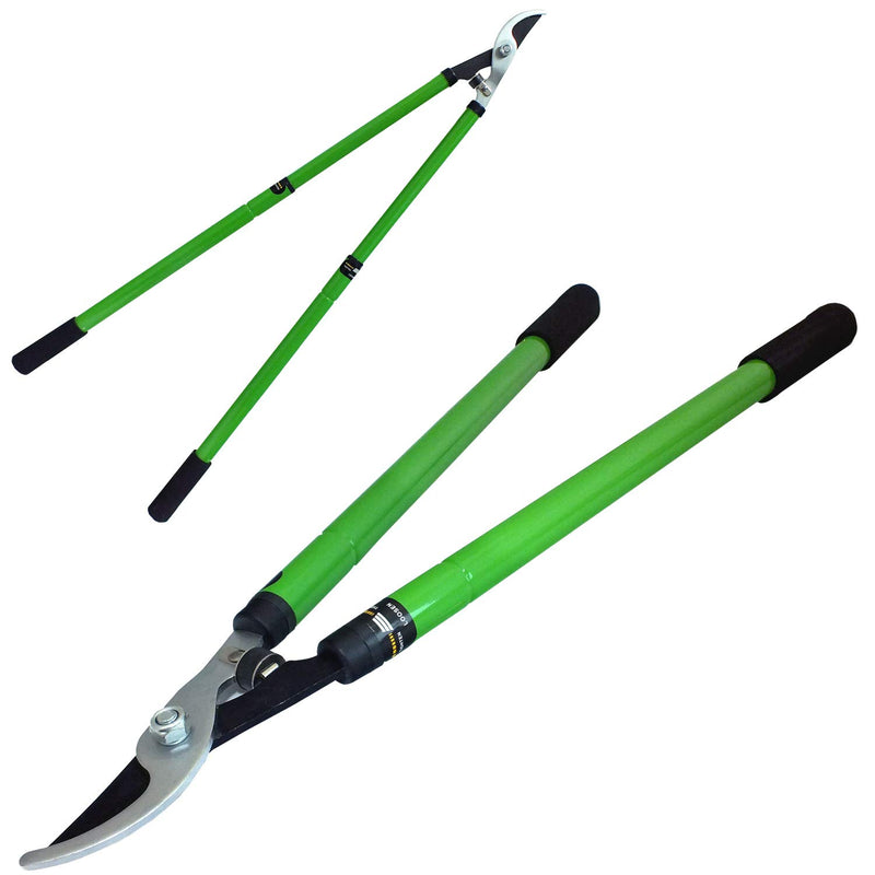 Toolzone Telescopic Bypass Loppers with Soft Grip Extending Handles