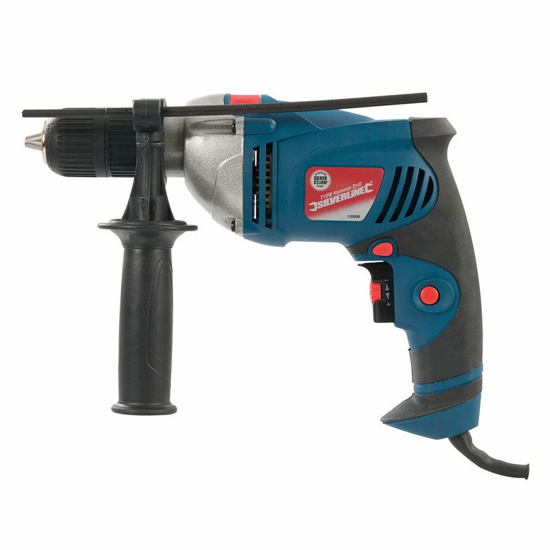 Silverline 126898 710W Ha mmer Drill 710 W UK