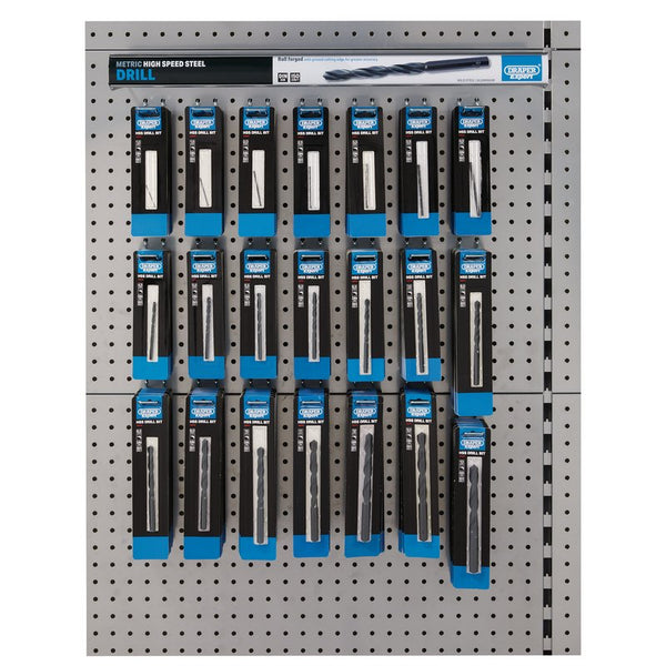 Draper Assorted HSS Drill Bit Merchandiser (158 Piece) 64038