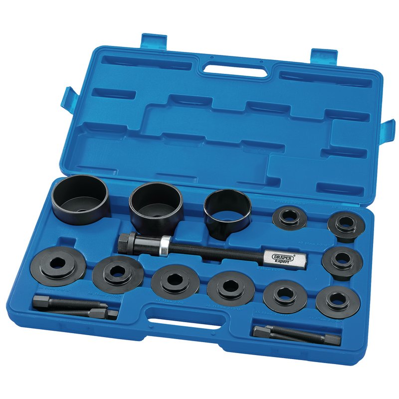 Draper Wheel Bearing Removal and Service Tool Kit (19 Piece) 64599