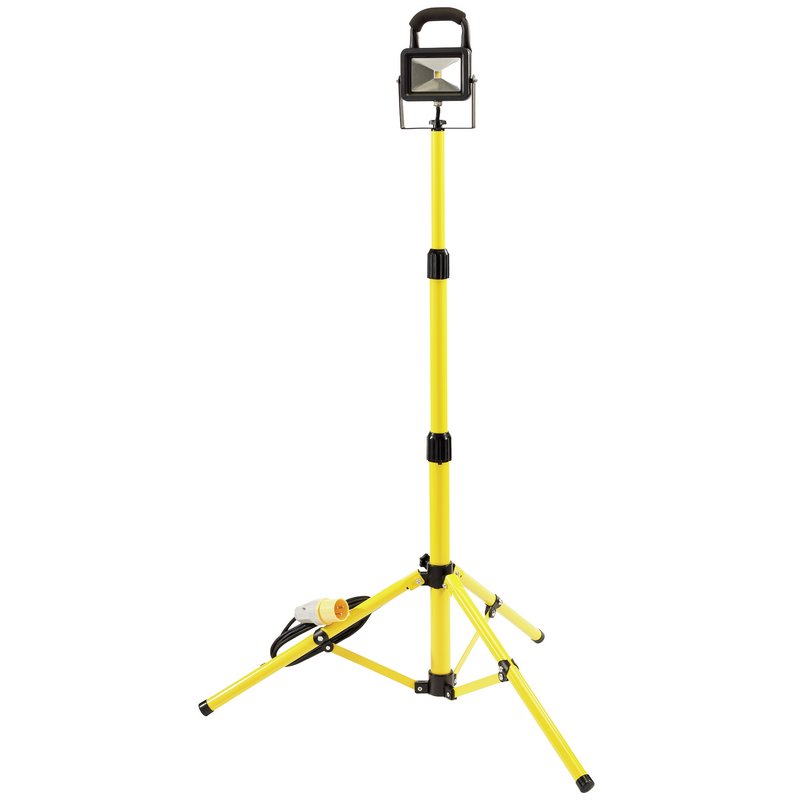 Draper 110V COB LED Worklight with Tripod, 10W, 700 Lumens 66049