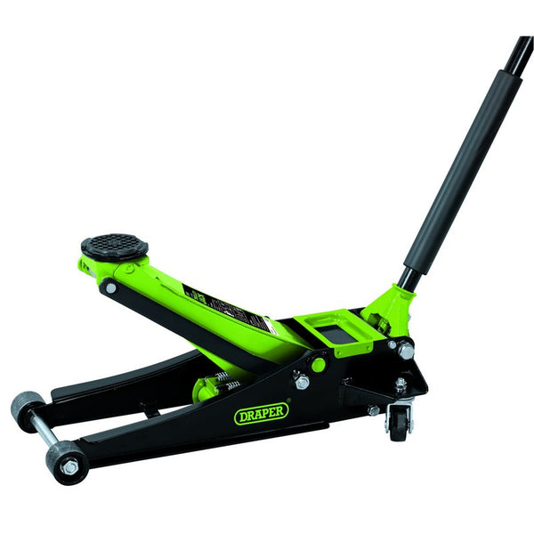 Draper Low Entry Trolley Jack, 2.25 Tonne, Green 69671